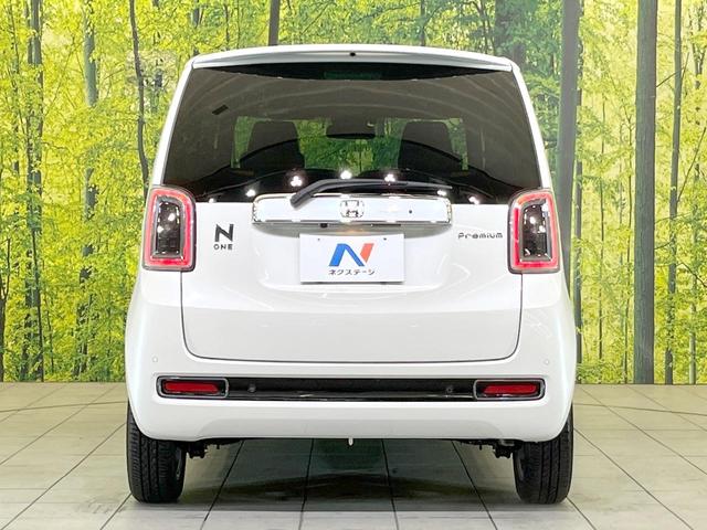 Ｎ－ＯＮＥ プレミアム　バックカメラ　衝突被害軽減システム　禁煙車　ハーフレザーシート　コーナーセンサー　スマートキー　ＬＥＤヘッド　ビルトインＥＴＣ　純正１４インチアルミ　オートハイビーム　車線逸脱警報　オートライト（60枚目）