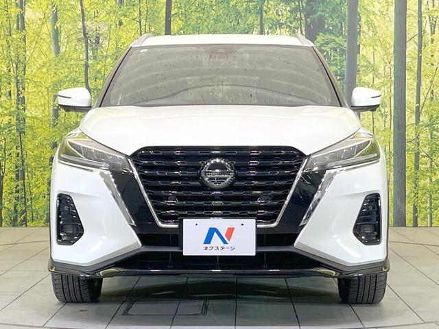 キックス Ｘ　ＳＤナビ　全周囲カメラ　衝突被害軽減システム　禁煙車　ハーフレザーシート　ドラレコ　コーナーセンサー　スマートキー　ＬＥＤヘッド　ビルトインＥＴＣ　純正１７インチアルミ　車線逸脱警報　オートライト（14枚目）