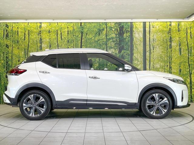 キックス Ｘ　ＳＤナビ　全周囲カメラ　衝突被害軽減システム　禁煙車　ハーフレザーシート　ドラレコ　コーナーセンサー　スマートキー　ＬＥＤヘッド　ビルトインＥＴＣ　純正１７インチアルミ　車線逸脱警報　オートライト（22枚目）