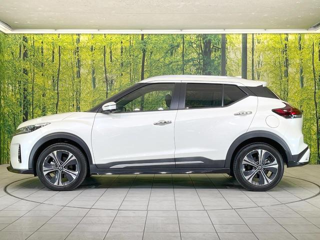 キックス Ｘ　ＳＤナビ　全周囲カメラ　衝突被害軽減システム　禁煙車　ハーフレザーシート　ドラレコ　コーナーセンサー　スマートキー　ＬＥＤヘッド　ビルトインＥＴＣ　純正１７インチアルミ　車線逸脱警報　オートライト（24枚目）