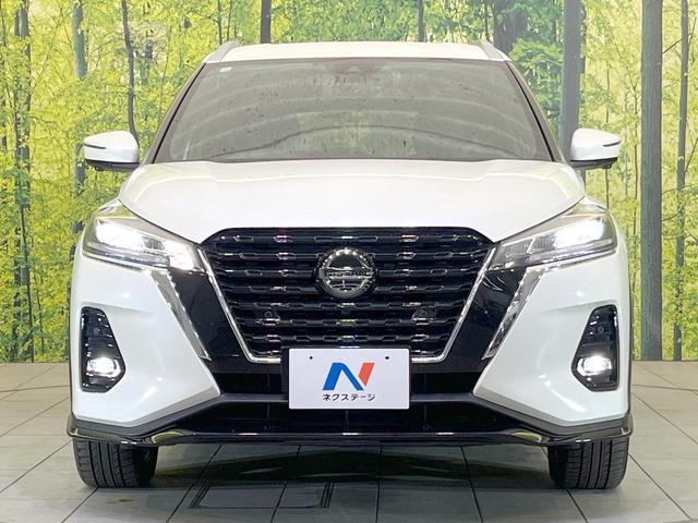 キックス Ｘ　ＳＤナビ　全周囲カメラ　衝突被害軽減システム　禁煙車　ハーフレザーシート　ドラレコ　コーナーセンサー　スマートキー　ＬＥＤヘッド　ビルトインＥＴＣ　純正１７インチアルミ　車線逸脱警報　オートライト（25枚目）