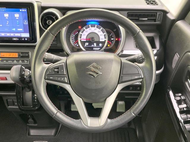 スペーシアカスタム ハイブリッドXS 両側電動ドア SDナビ 全周囲カメラ 衝突被害軽減システム ハーフレザーシート シートヒーター ドラレコ コーナーセンサー スマートキー LEDヘッド ETC 純正15インチアルミ オートライト(11枚目)