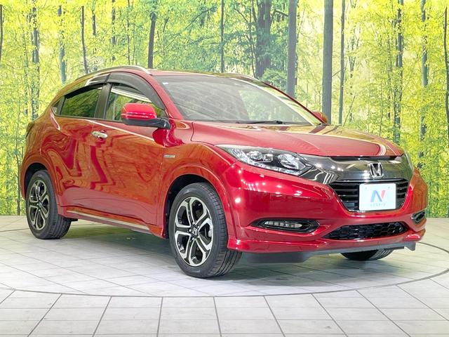 ヴェゼル ハイブリッドZ・ホンダセンシング 純正SDナビ バックカメラ 衝突被害軽減システム レーダークルーズ ハーフレザーシート ドラレコ コーナーセンサー スマートキー LEDヘッド ビルトインETC 純正17インチアルミ 車線逸脱警報(16枚目)