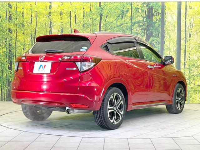 ヴェゼル ハイブリッドZ・ホンダセンシング 純正SDナビ バックカメラ 衝突被害軽減システム レーダークルーズ ハーフレザーシート ドラレコ コーナーセンサー スマートキー LEDヘッド ビルトインETC 純正17インチアルミ 車線逸脱警報(17枚目)