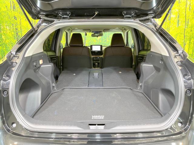 ヤリスクロス ハイブリッドZ 禁煙車 モデリスタエアロ 純正8型ナビ 全周囲カメラ 衝突被害軽減システム レーダークルーズ ハーフレザーシート パワーシート ドラレコ コーナーセンサー スマートキー LEDヘッド ETC2.0(40枚目)