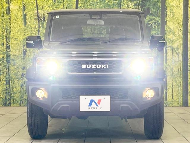 ジムニーシエラ JC 純正8型ナビ バックカメラ 衝突被害軽減システム レーダークルーズ 禁煙車 ドラレコ スマートキー LEDヘッド ビルトインETC 純正15インチアルミ 車線逸脱警報 オートライト(25枚目)