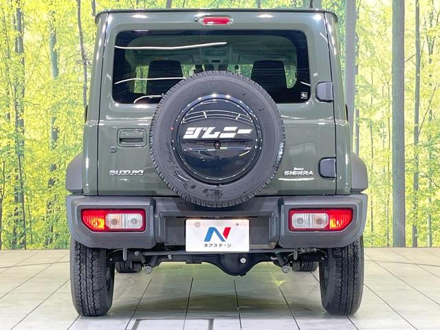 ジムニーシエラ JC 純正8型ナビ バックカメラ 衝突被害軽減システム レーダークルーズ 禁煙車 ドラレコ スマートキー LEDヘッド ビルトインETC 純正15インチアルミ 車線逸脱警報 オートライト(26枚目)