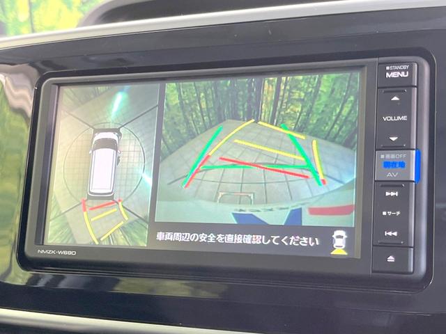 ムーヴキャンバス Gブラックインテリアリミテッド SAIII 禁煙車 両側電動ドア 純正SDナビ 全周囲カメラ 衝突被害軽減システム ドラレコ スマートキー LEDヘッド ETC オートハイビーム オートライト オートエアコン Bluetooth CD(4枚目)