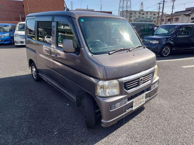 バモス Ｌターボ　ＣＤ　キーレス　木目調インパネ　パワステ　スライドドア　フルフラットシート（9枚目）