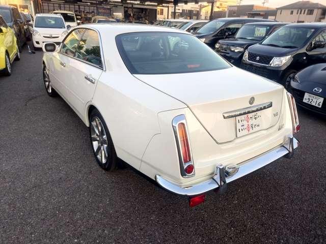 ガリュー 　禁煙　左ハンドル　ＲＲ仕様　Ｖ８　ＥＴＣ　黒革　サンルーフ　アルミ（4枚目）