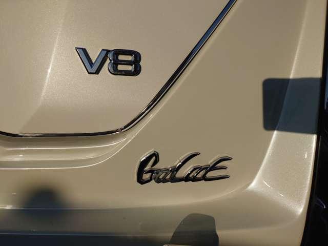 ガリュー 　禁煙　左ハンドル　ＲＲ仕様　Ｖ８　ＥＴＣ　黒革　サンルーフ　アルミ（16枚目）