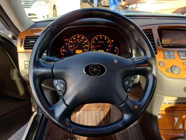 ガリュー 　禁煙　左ハンドル　ＲＲ仕様　Ｖ８　ＥＴＣ　黒革　サンルーフ　アルミ（29枚目）