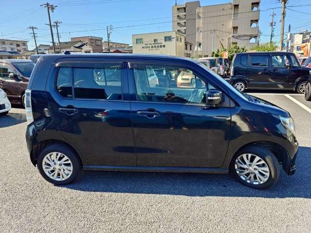 ワゴンＲ ＦＺ　禁煙　スマキ―　ＡＡＣ　ＣＤ　バイザー　アルミ　保証付（8枚目）