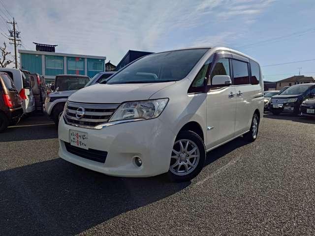 セレナ 20G S-ハイブリッド 禁煙 ナビTV BT Bカメ スマキ― ETC 両電スラ アルミ 保証付き(2枚目)