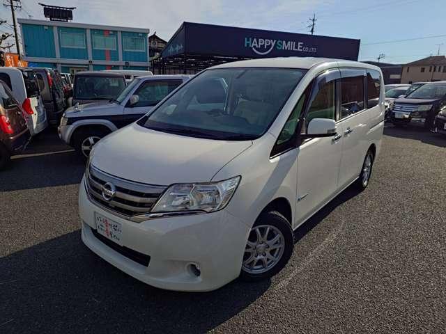 セレナ 20G S-ハイブリッド 禁煙 ナビTV BT Bカメ スマキ― ETC 両電スラ アルミ 保証付き(3枚目)