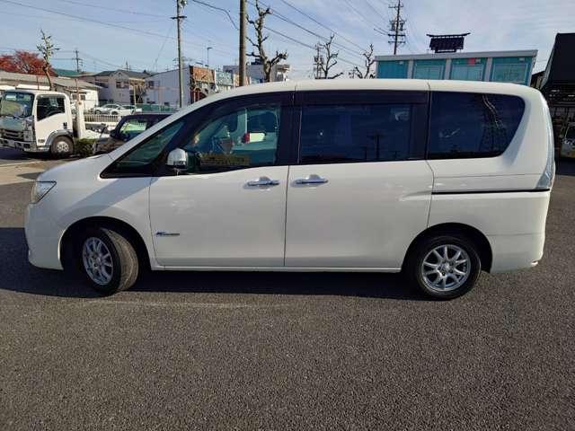 セレナ 20G S-ハイブリッド 禁煙 ナビTV BT Bカメ スマキ― ETC 両電スラ アルミ 保証付き(4枚目)