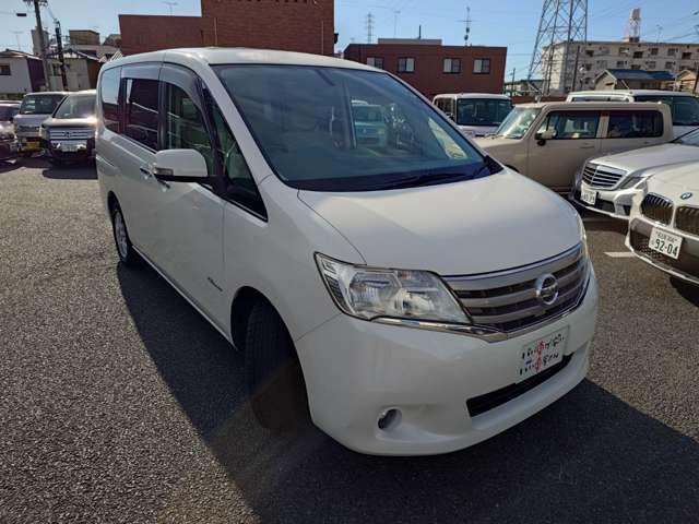 セレナ 20G S-ハイブリッド 禁煙 ナビTV BT Bカメ スマキ― ETC 両電スラ アルミ 保証付き(9枚目)