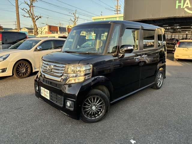 N-BOX G・Lパッケージ 禁煙 ナビTV スマキ― 電スラ ETC フォグ アルミ 保証付き(3枚目)