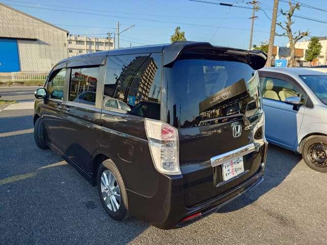 ステップワゴンスパーダ Ｚ　禁煙　ナビＴＶ　Ｂカメ　スマキ―　両電スラ　ＥＴＣ　ＤＶＤ　フグ　アルミ　保証付き（5枚目）