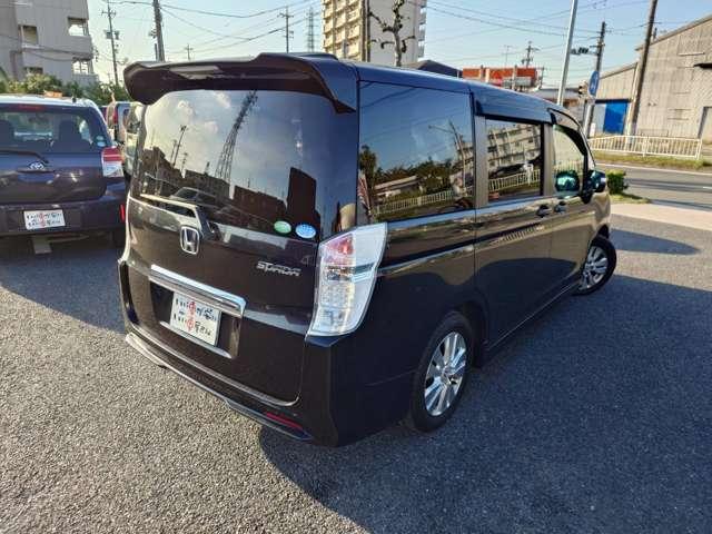 ステップワゴンスパーダ Ｚ　禁煙　ナビＴＶ　Ｂカメ　スマキ―　両電スラ　ＥＴＣ　ＤＶＤ　フグ　アルミ　保証付き（7枚目）