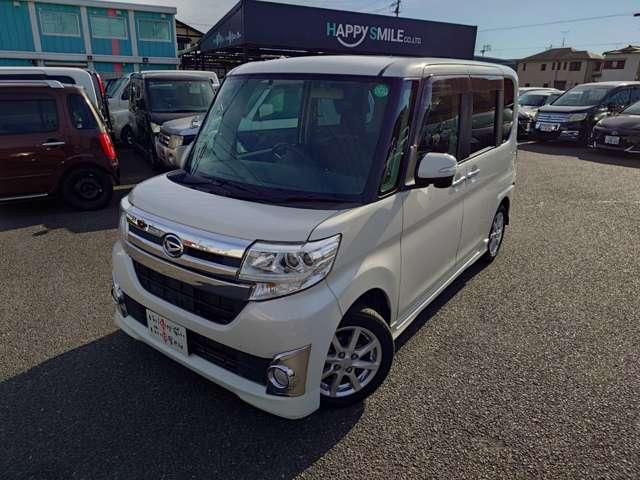 タント カスタムＸ　禁煙　ナビＴＶ　ＢＴ　Ｂカメ　スマキ―　電スラ　ＥＴＣ　フォグ　保証付き（3枚目）