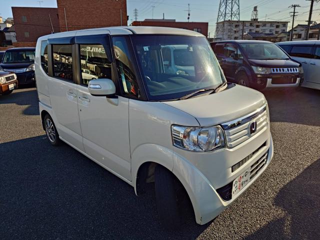 N-BOXカスタム G・Lパッケージ 禁煙 ナビTV Bカメ ドラレコ 電スラ(8枚目)