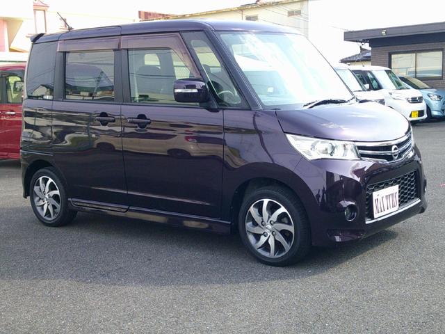 ルークス ハイウェイスターターボ　最終後期型　ターボ車　フルセグナビ　プッシュスタート　両側オートスライド　ＥＴＣ　純正ＨＩＤ　フォグランプ　タイミングチェーン　ＣＶＴミッション　内装抗菌消毒済（7枚目）