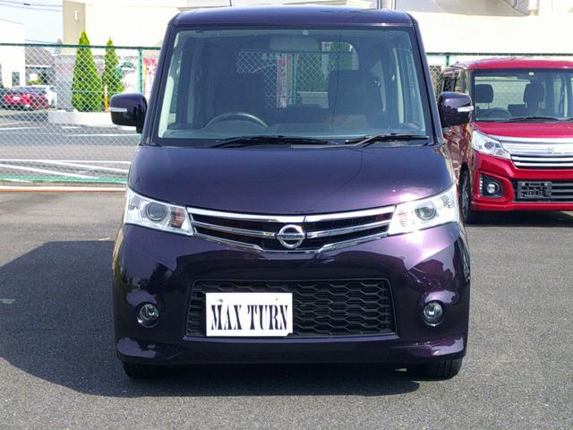 ルークス ハイウェイスターターボ　最終後期型　ターボ車　フルセグナビ　プッシュスタート　両側オートスライド　ＥＴＣ　純正ＨＩＤ　フォグランプ　タイミングチェーン　ＣＶＴミッション　内装抗菌消毒済（8枚目）