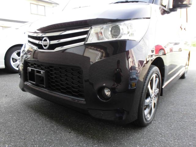 ルークス ハイウェイスターターボ　最終後期型　ターボ車　フルセグナビ　プッシュスタート　両側オートスライド　ＥＴＣ　純正ＨＩＤ　フォグランプ　タイミングチェーン　ＣＶＴミッション　内装抗菌消毒済（46枚目）