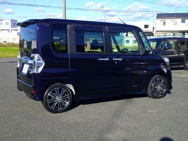 タント カスタムＲＳ　ＳＡ　コムテック製　前後ドライブレコーダー　フルセグナビ　ＥＴＣ　プッシュスタート　ピラーレススライド　純正１５インチアルミホイル　アイドリングストップ（15枚目）