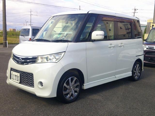 ルークス ハイウェイスター フルセグ ナビ 両側スライドドア ETC プッシュスタート AC エアバポレーター交換済 内装クリーニング済み(5枚目)