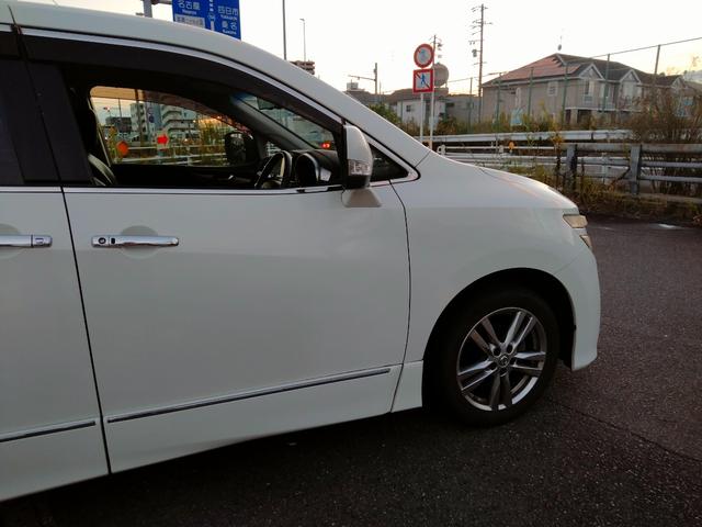 エルグランド 250ハイウェイスター アルパイン8型ナビ フルセグTV DVD 後部モニター 新品タイヤ バックカメラ 両側パワスラ インテリキー2個 プッシュスタート ETC HIDヘッドライト(59枚目)