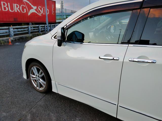 エルグランド 250ハイウェイスター アルパイン8型ナビ フルセグTV DVD 後部モニター 新品タイヤ バックカメラ 両側パワスラ インテリキー2個 プッシュスタート ETC HIDヘッドライト(61枚目)