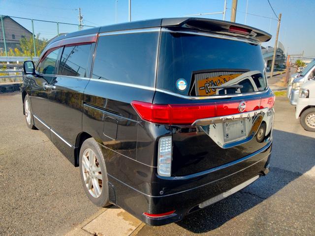 エルグランド ２５０ハイウェイスター　ナビ　フルセグＴＶ　ＤＶＤ　マルチビューカメラ　ＢＬＵＥＴＯＯＴＨ　タバコ臭無し　インテリキー２個　プッシュスタート　両側パワスラ　ＥＴＣ　盗難防止システム　ＨＩＤヘッドライト（3枚目）