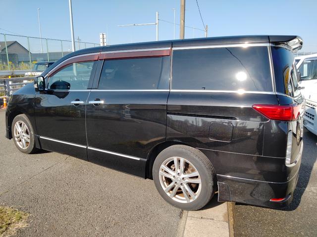 エルグランド ２５０ハイウェイスター　ナビ　フルセグＴＶ　ＤＶＤ　マルチビューカメラ　ＢＬＵＥＴＯＯＴＨ　タバコ臭無し　インテリキー２個　プッシュスタート　両側パワスラ　ＥＴＣ　盗難防止システム　ＨＩＤヘッドライト（22枚目）