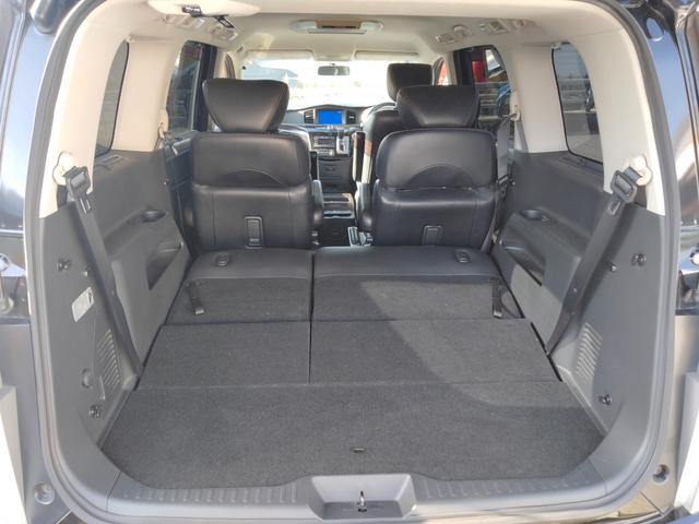 エルグランド ２５０ハイウェイスター　ナビ　フルセグＴＶ　ＤＶＤ　マルチビューカメラ　ＢＬＵＥＴＯＯＴＨ　タバコ臭無し　インテリキー２個　プッシュスタート　両側パワスラ　ＥＴＣ　盗難防止システム　ＨＩＤヘッドライト（28枚目）