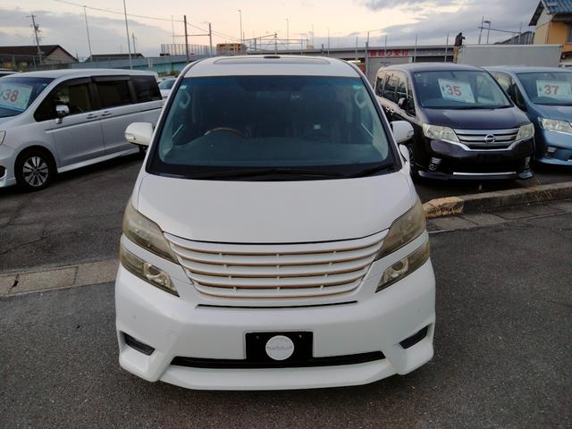 ヴェルファイア ２．４Ｚ　ナビ　フルセグＴＶ　後部モニター　ＤＶＤ　バックカメラ　前後ドラレコ　タバコ臭無し　サンルーフ　両側パワスラ　スマートキー２個　プッシュスタート　ＥＴＣ　ＨＩＤヘッドライト　盗難防止システム（18枚目）