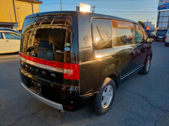 デリカD:5 G パワーパッケージ ナビ フルセグTV DVD バックカメラ スマートキー2個 両側パワスラ ETC HIDヘッドライト 盗難防止システム(4枚目)