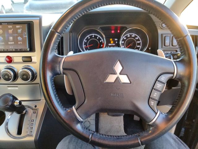 デリカD:5 G パワーパッケージ ナビ フルセグTV DVD バックカメラ スマートキー2個 両側パワスラ ETC HIDヘッドライト 盗難防止システム(36枚目)