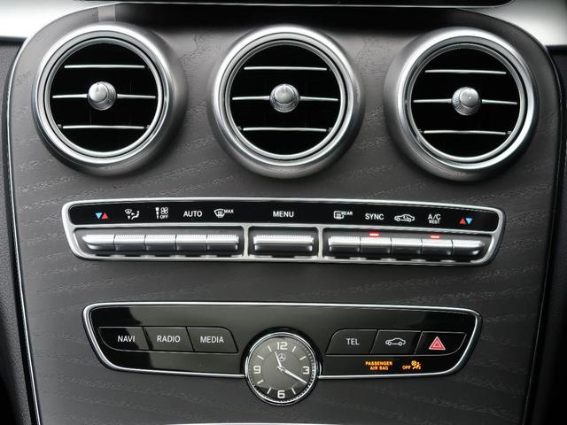 C200アバンギャルド AMGライン 後期型 サンルーフ Rセーフティ Pセンサー キーレスゴー 純正ナビ フルセグ バックカメラ エアサス 純正18インチAW 禁煙車 衝突軽減システム(36枚目)