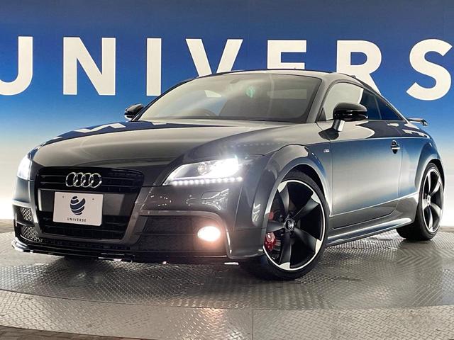 TTクーペ 1.8TFSI Sラインコンペティション 後期型 固定式リアスポイラー 専用19インチアルミホイール 赤キャリパー 革/アルカンターラコンビシート 純正ナビ HIDヘッドライト Bluetooth フルセグTV キーレス ETC車載器 禁煙車(5枚目)