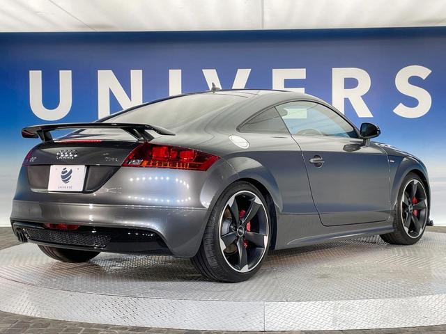 TTクーペ 1.8TFSI Sラインコンペティション 後期型 固定式リアスポイラー 専用19インチアルミホイール 赤キャリパー 革/アルカンターラコンビシート 純正ナビ HIDヘッドライト Bluetooth フルセグTV キーレス ETC車載器 禁煙車(6枚目)