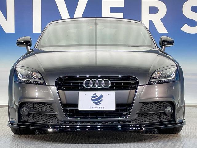 TTクーペ 1.8TFSI Sラインコンペティション 後期型 固定式リアスポイラー 専用19インチアルミホイール 赤キャリパー 革/アルカンターラコンビシート 純正ナビ HIDヘッドライト Bluetooth フルセグTV キーレス ETC車載器 禁煙車(14枚目)