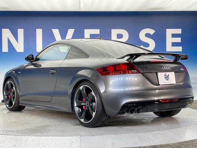 TTクーペ 1.8TFSI Sラインコンペティション 後期型 固定式リアスポイラー 専用19インチアルミホイール 赤キャリパー 革/アルカンターラコンビシート 純正ナビ HIDヘッドライト Bluetooth フルセグTV キーレス ETC車載器 禁煙車(17枚目)