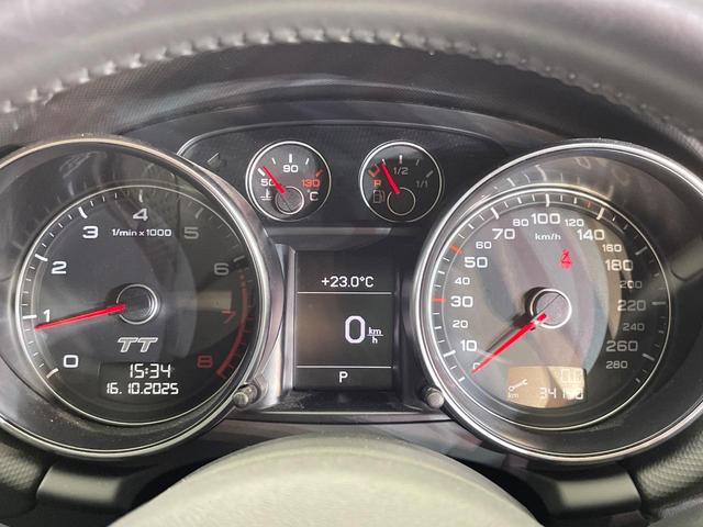 TTクーペ 1.8TFSI Sラインコンペティション 後期型 固定式リアスポイラー 専用19インチアルミホイール 赤キャリパー 革/アルカンターラコンビシート 純正ナビ HIDヘッドライト Bluetooth フルセグTV キーレス ETC車載器 禁煙車(37枚目)