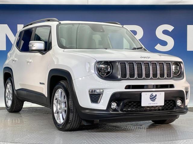 ジープ・レネゲード リミテッド　後期型　黒革　シート／ステアリングヒーター　アダプティブクルコン　ＡｐｐｌｅＣａｒＰｌａｙ　純正ナビ　地デジＴＶ　ブラインドスポット警告　ＬＥＤヘッド　バックカメラ　スマートキー　レーンセンス　禁煙車（17枚目）