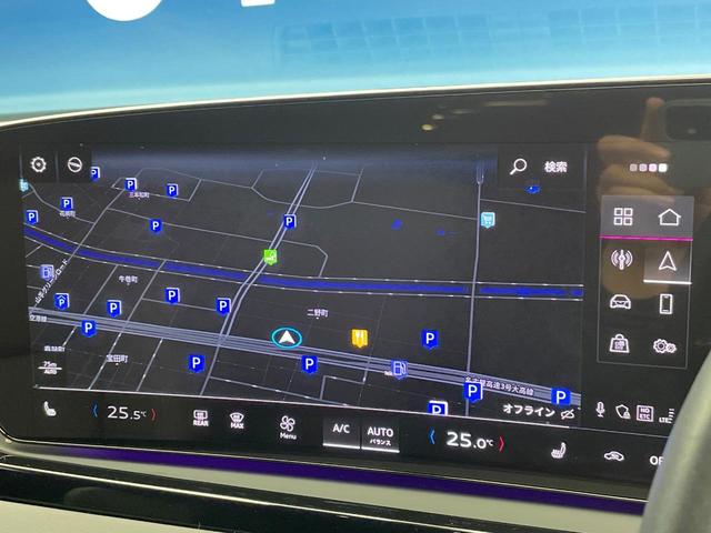 A5 TFSI 110kW アドバンスドパッケージ ライティングパッケージ テクノロジーパッケージ 黒革シート レーダークルーズコントロール 全周囲カメラ 純正ナビ AppleCarPlay 全席シートヒーター 禁煙 1オーナー(52枚目)