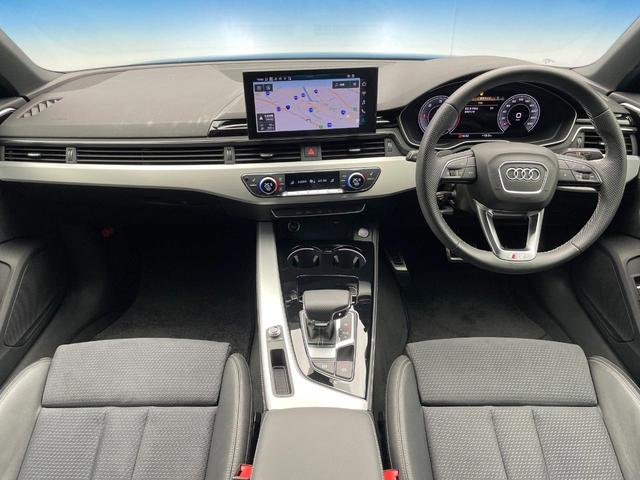 Ａ４ ３５ＴＤＩ　Ｓライン　後期型　コンフォートパッケージ　Ｓラインプラスパッケージ　バーチャルコックピット　レーダークルコン　純正ナビ　Ｂｌｕｅｔｏｏｔｈ　前席シートヒーター　パワーシート　純正１８インチＡＷ　ＥＴＣ　禁煙車（2枚目）