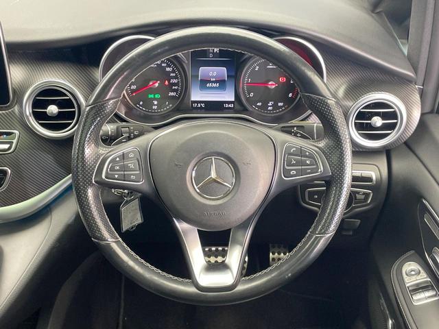 Ｖクラス Ｖ２２０ｄ　スポーツ　ロング　パノラミックスライディングルーフ　レーダークルーズコントロール　３６０度カメラ　ブラインドスポットアシスト　前席シートヒーター　前席メモリー付パワーシート　黒革シート　純正ナビ　ＬＥＤヘッド　禁煙車（13枚目）