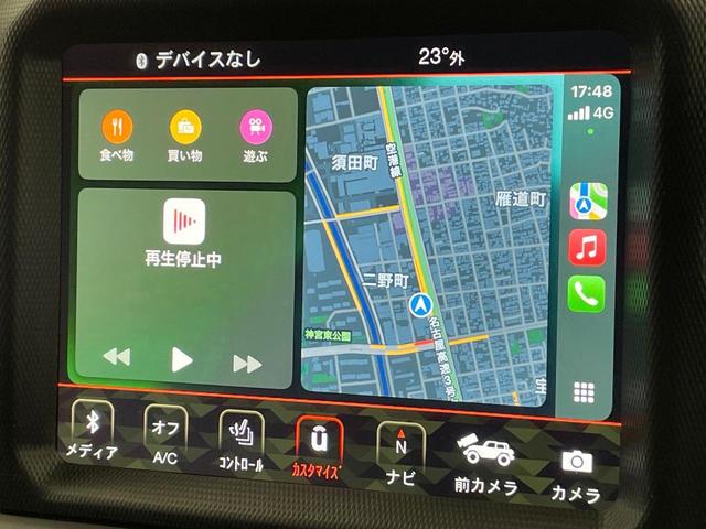 ジープ・ラングラーアンリミテッド ルビコン　黒革シート　レーダークルーズ　純正ナビ　ＡｐｐｌｅＣａｒＰｌａｙ　全周囲カメラ　前席シートヒーター　オートエアコン　キーレスエントリー　ＬＥＤヘッドランプ　純正１７インチアルミホイール　ＥＴＣ　禁煙車（56枚目）